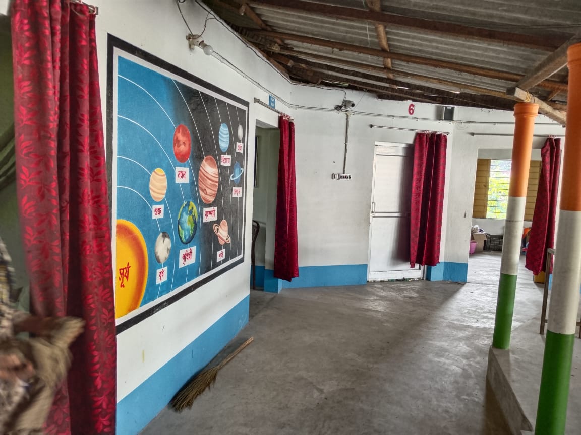 Classroom interior